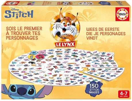 Educa - jeu de société - point de lynx - retrouver les images - réactivité - vue - jeu de mémoire