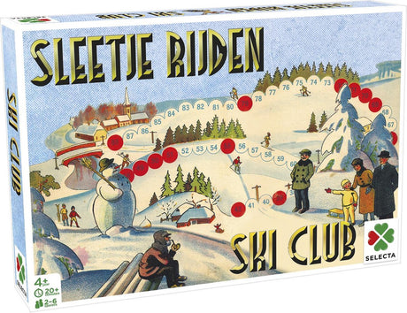 Jeux de société Selecta du passé - Club de ski luge