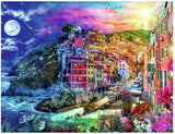 Puzzle Ravensburger Cinque Terre - Puzzle coloré 2000 pièces.