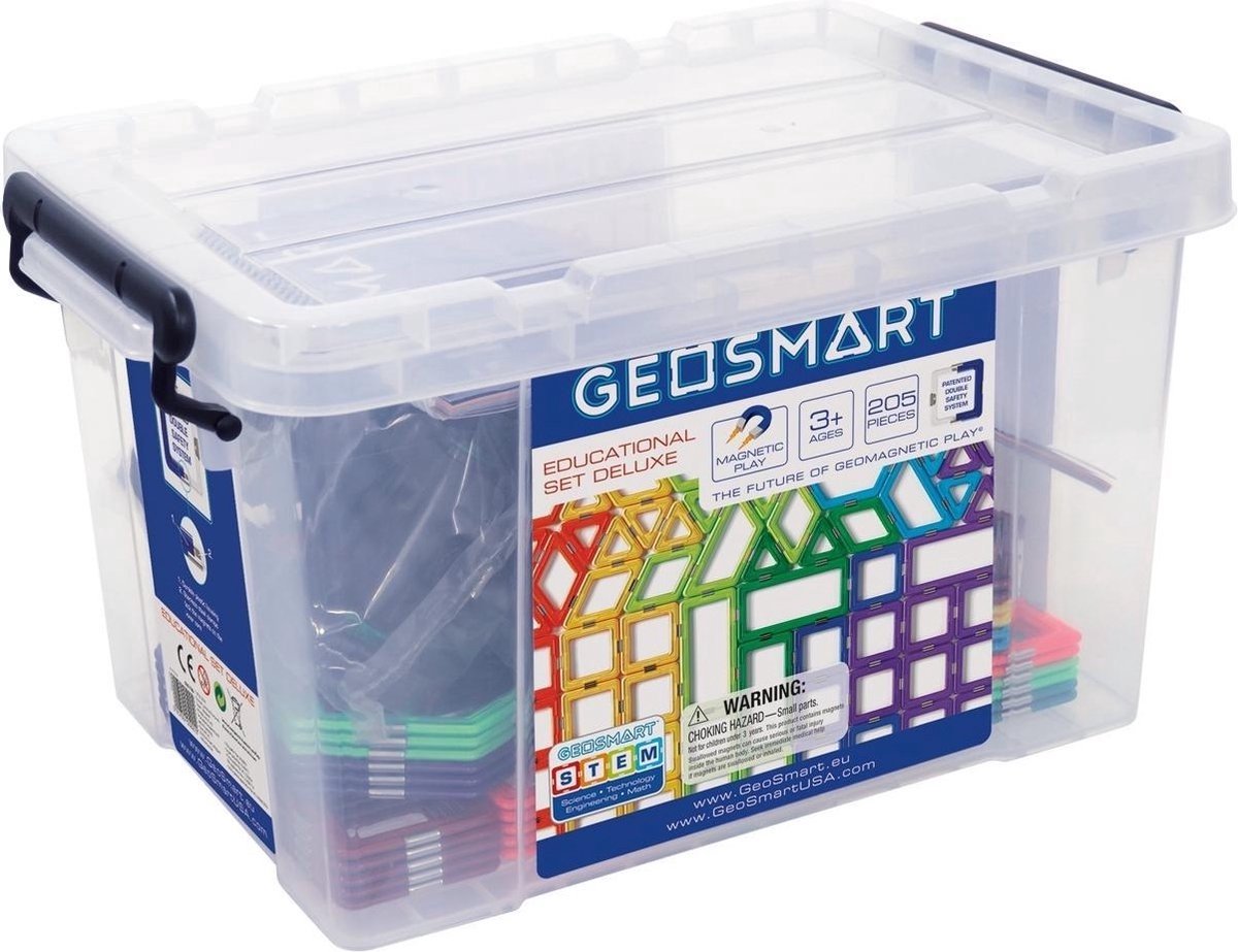 Ensemble éducatif Geosmart, 205 pièces