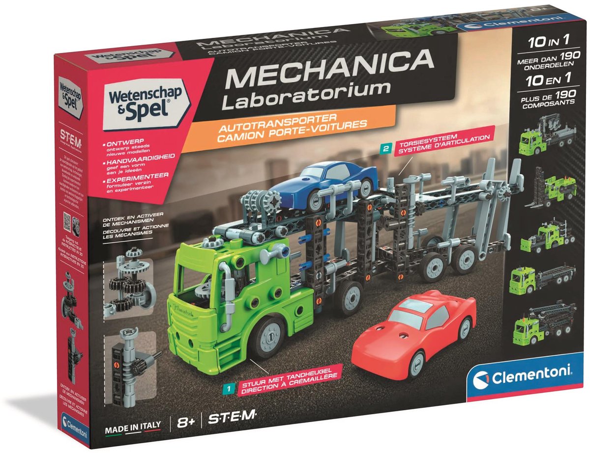 Jeu scientifique Clementoni - camion