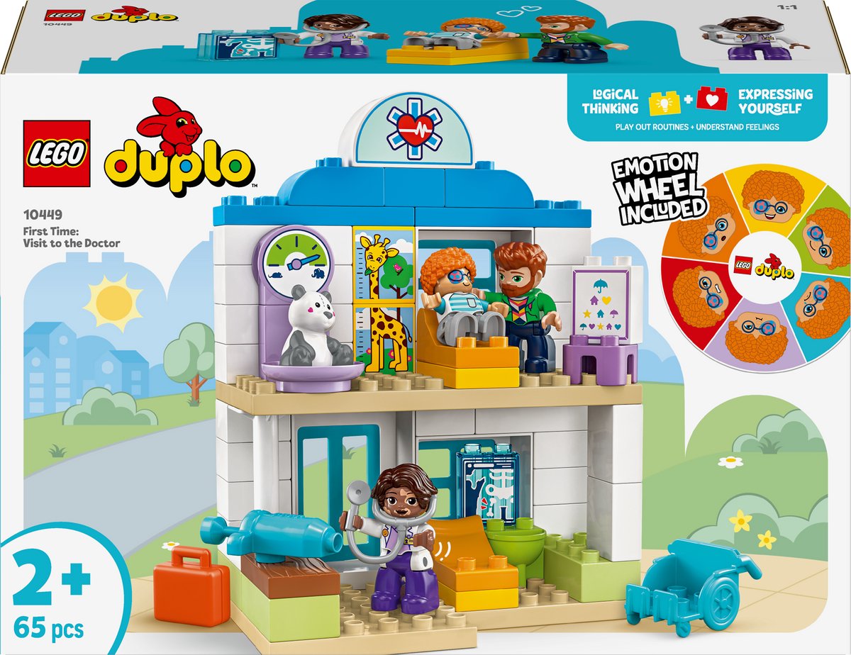 Lego Duplo Town 10449 va chez le médecin pour la première fois