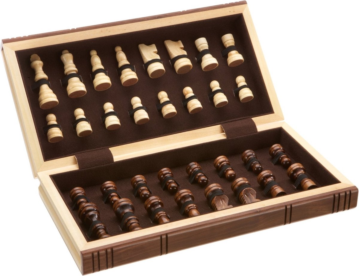 Jeu d'échecs Philos voyage en bois