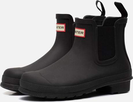 Hunter - bottes de pluie pour femme - Chelsea originale - noir - taille 39eu