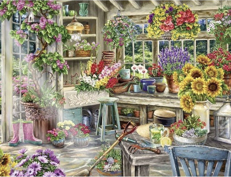 Ravensburger puzzle Le paradis du jardinier - puzzle - 2000 pièces