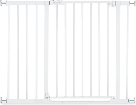 Hauck clear step set 2 barrières d'escalier avec extension de 21 cm - 96 à 101 cm - blanc