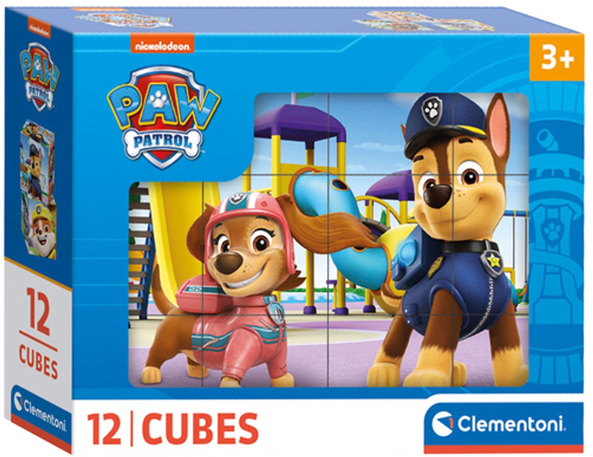 Clementoni Block Puzzle Paw Patrol, 12e.