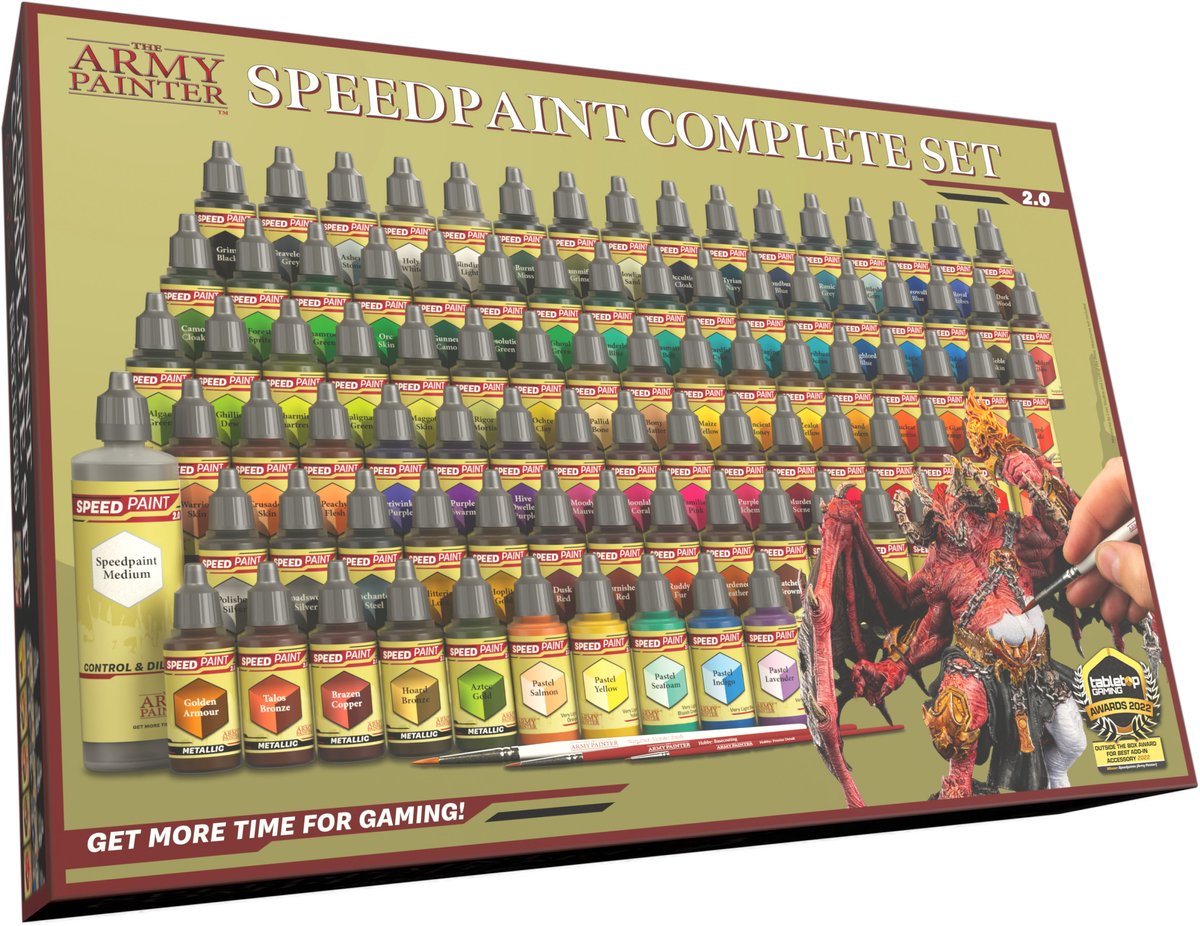 Le peintre de l'armée - set complet speedpaint 2.0