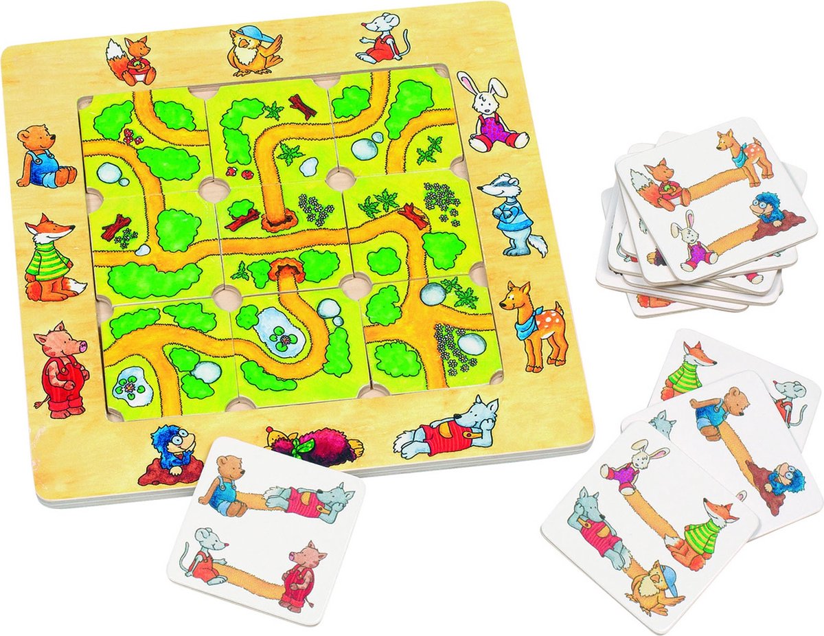 Goki trouve ton chemin, jeu de pose