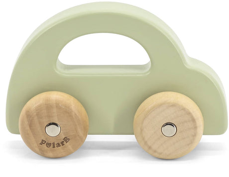 Polarb - voiture pousseuse en bois verte