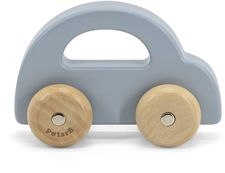 Voiture jouet en bois Polarb - véhicules pour les tout-petits - jouets en bois - bleu