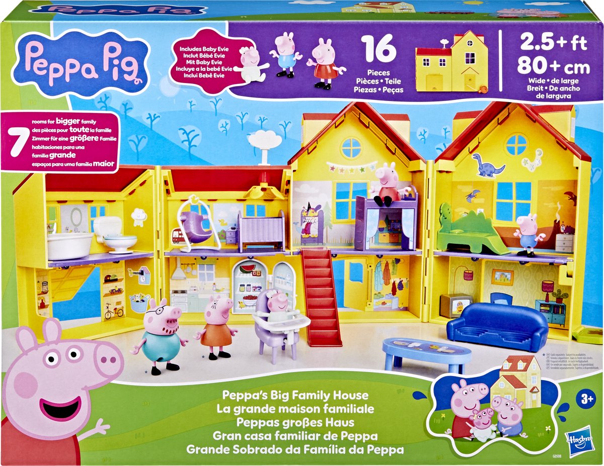 Peppa La grande maison dépliante de Peppa