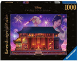 Puzzle Ravensburger Châteaux Disney Mulan - Puzzle 1000 pièces.