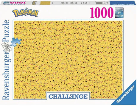 Puzzle Ravensburger Défi Pikachu - Pokémon - 1000 pièces.