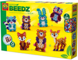Ses creative ses green beedz - set de perles thermocollantes animaux de la forêt