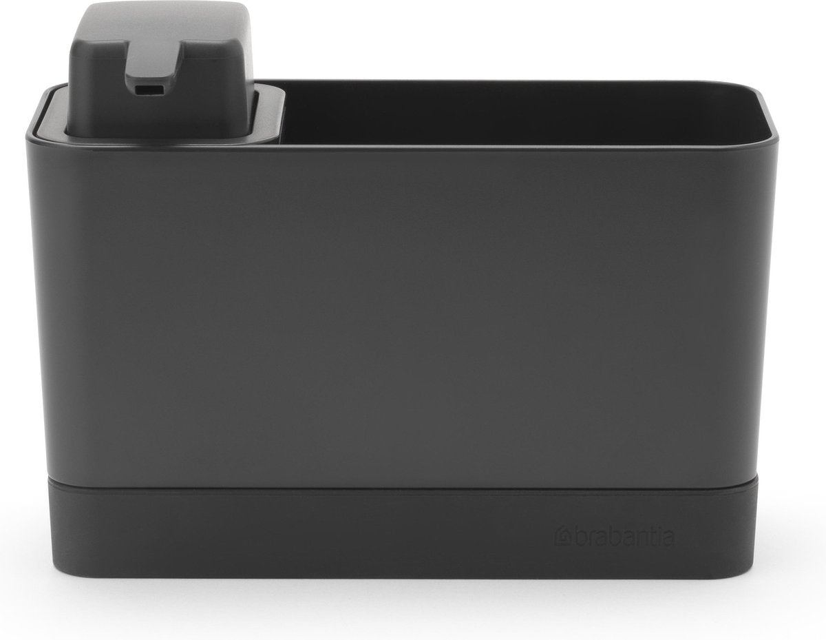 Brabantia ensemble d'organisateurs de comptoir pour lavabo gris foncé