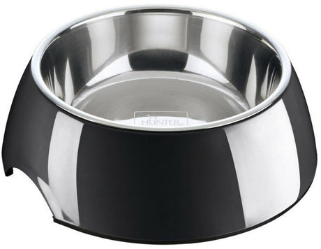 Hunter bol à nourriture - abreuvoir - 700ml - noir -