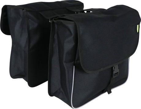 Dresco Basic Shopper Double Bicycle Sac 32 litres nylon noir