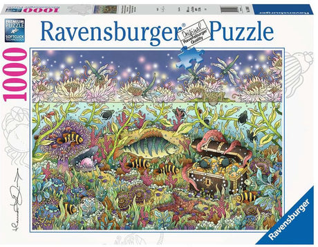 Ravensburger puzzle Royaume sous-marin au crépuscule - puzzle - 1000 pièces