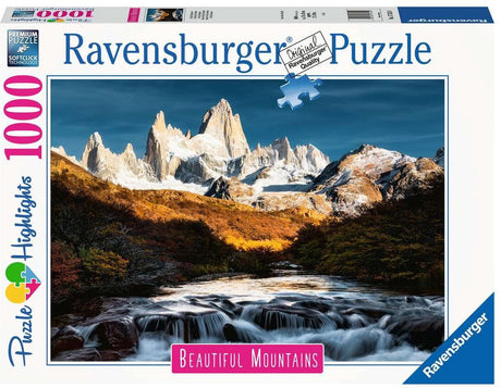 Ravensburger puzzle Monte Fitz Roy, Patagonie - puzzle - 1000 pièces