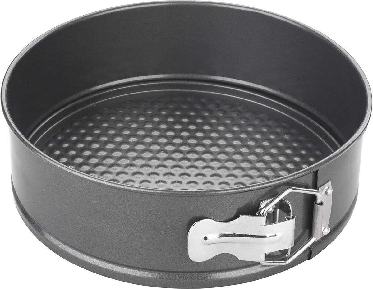 Moule à charnière Chef Aid 22,6 cm - moule à gâteau rond avec fond amovible - revêtement antiadhésif - moule à pâtisserie - sans PFA