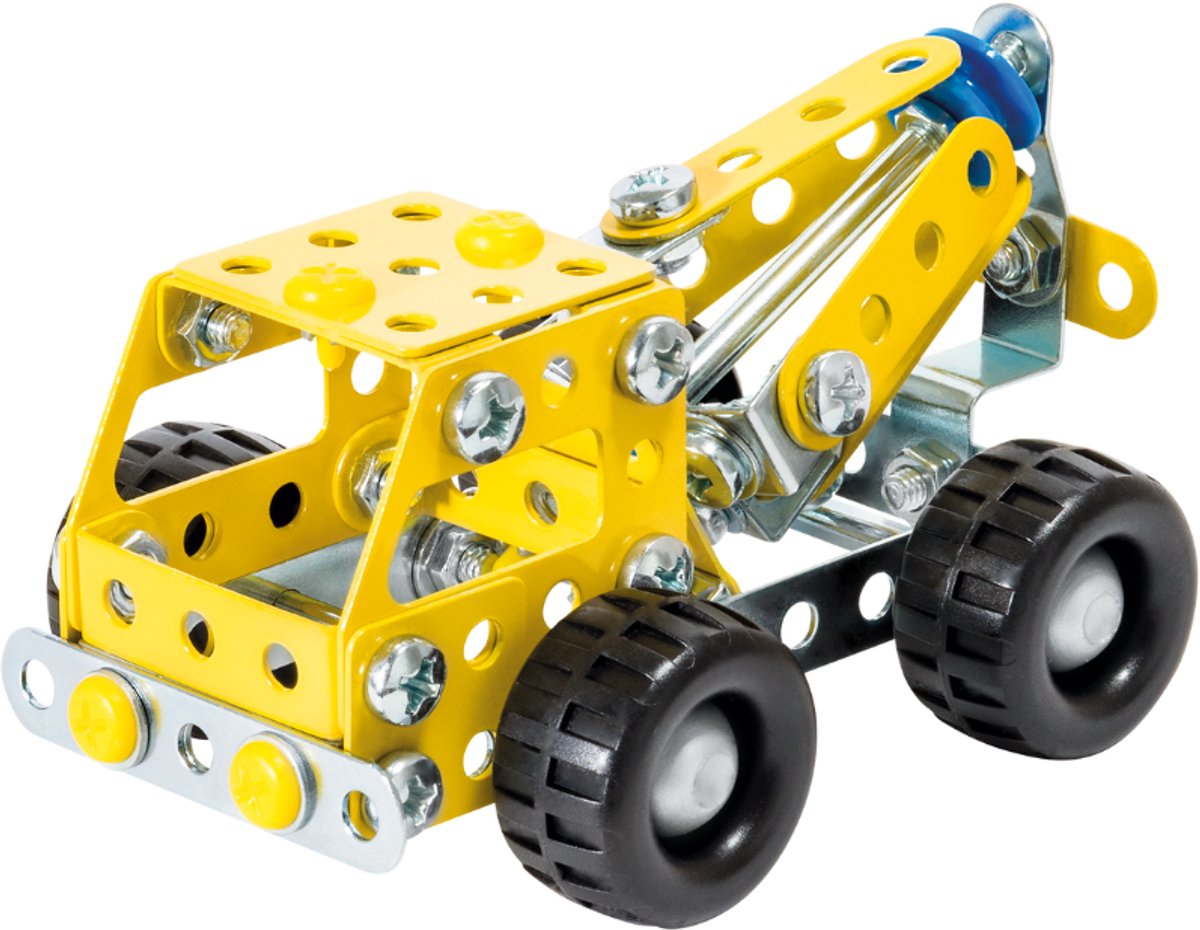 Coffret de construction Eitech ® - Kit de construction mini bétonnière - 112 pièces - Kit de construction en métal avec outils - Jouets de construction - à partir de 6 ans