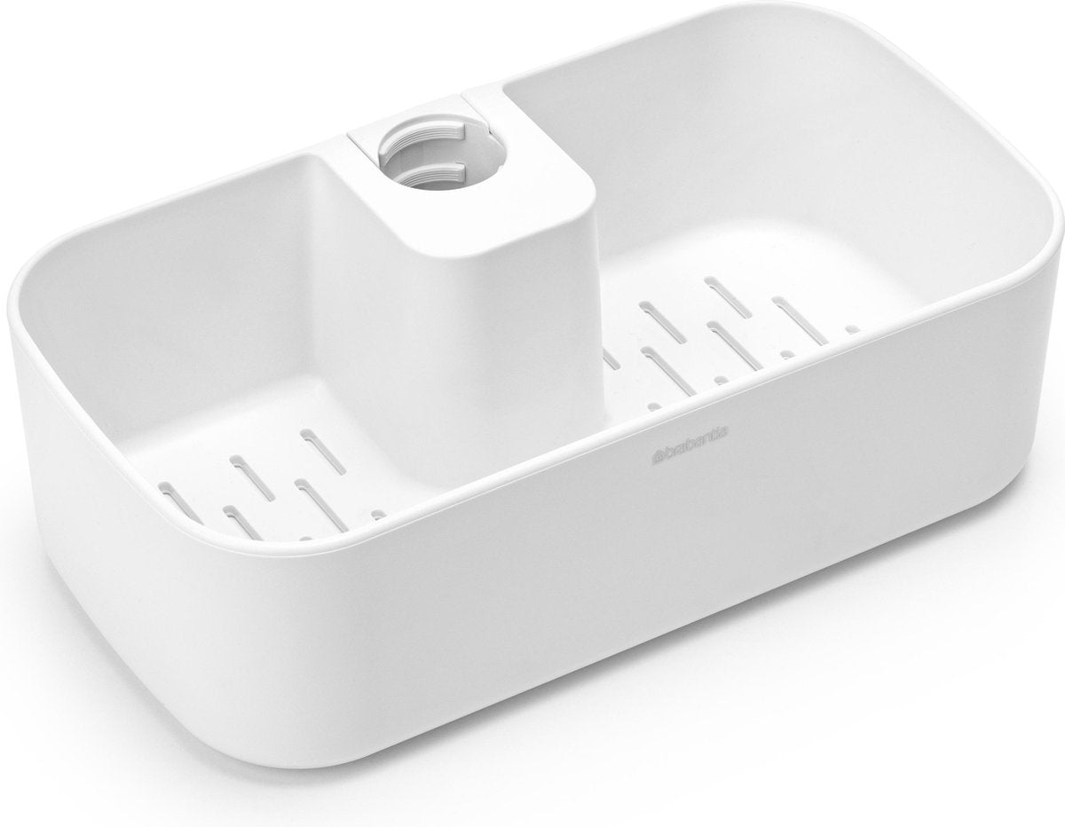 Brabantia renouveler support de douche - sans perçage - blanc