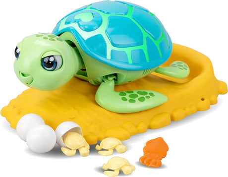 Figurine de jeu verte tortue de sauvetage Silverlit