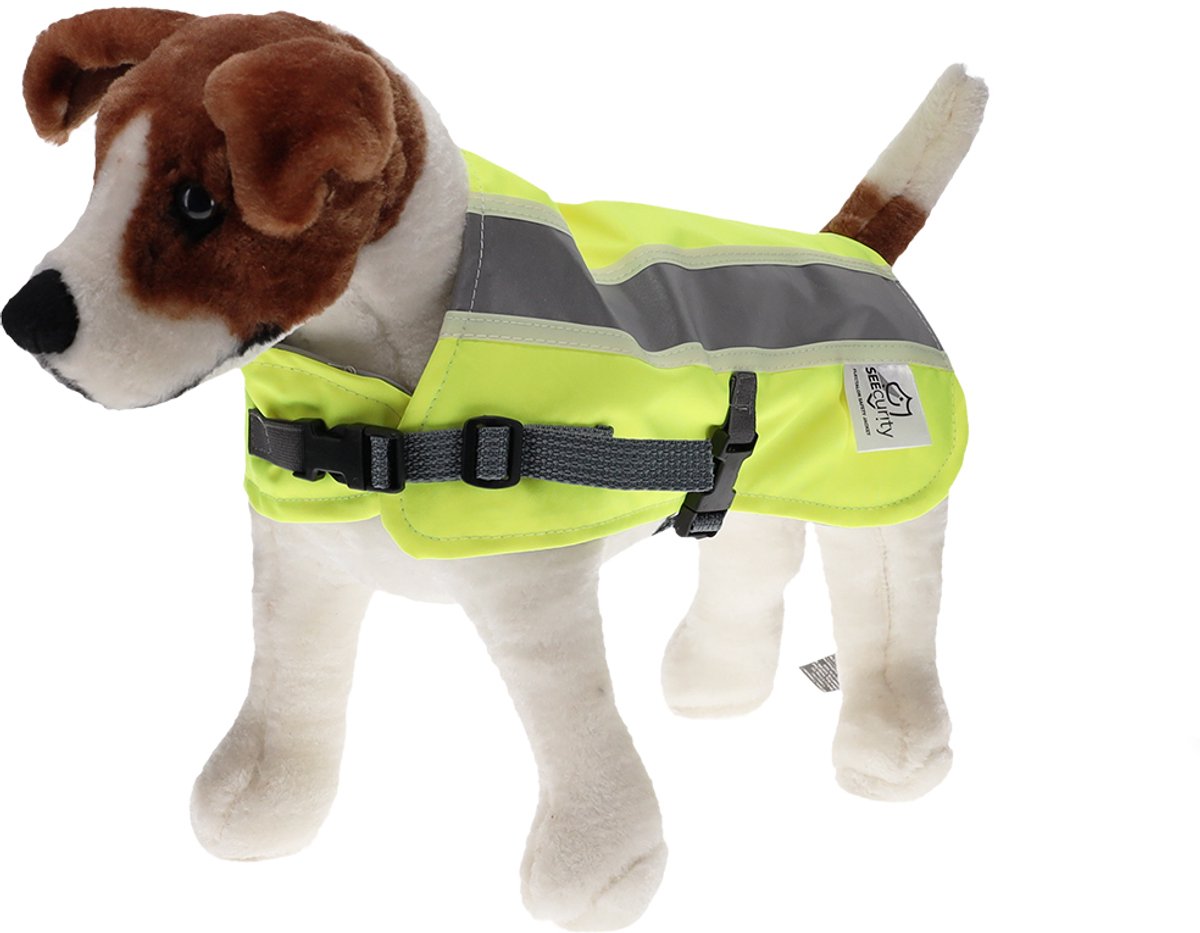 Duvo plus - chien - veste de sécurité flectalon xl - 60cm jaune - 162328