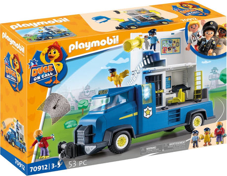 Playmobil canard d'appel voiture de police - 70912