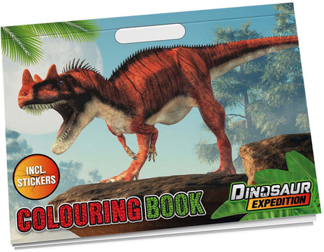 Livre de coloriage dinosaure du groupe d'artisanat créatif