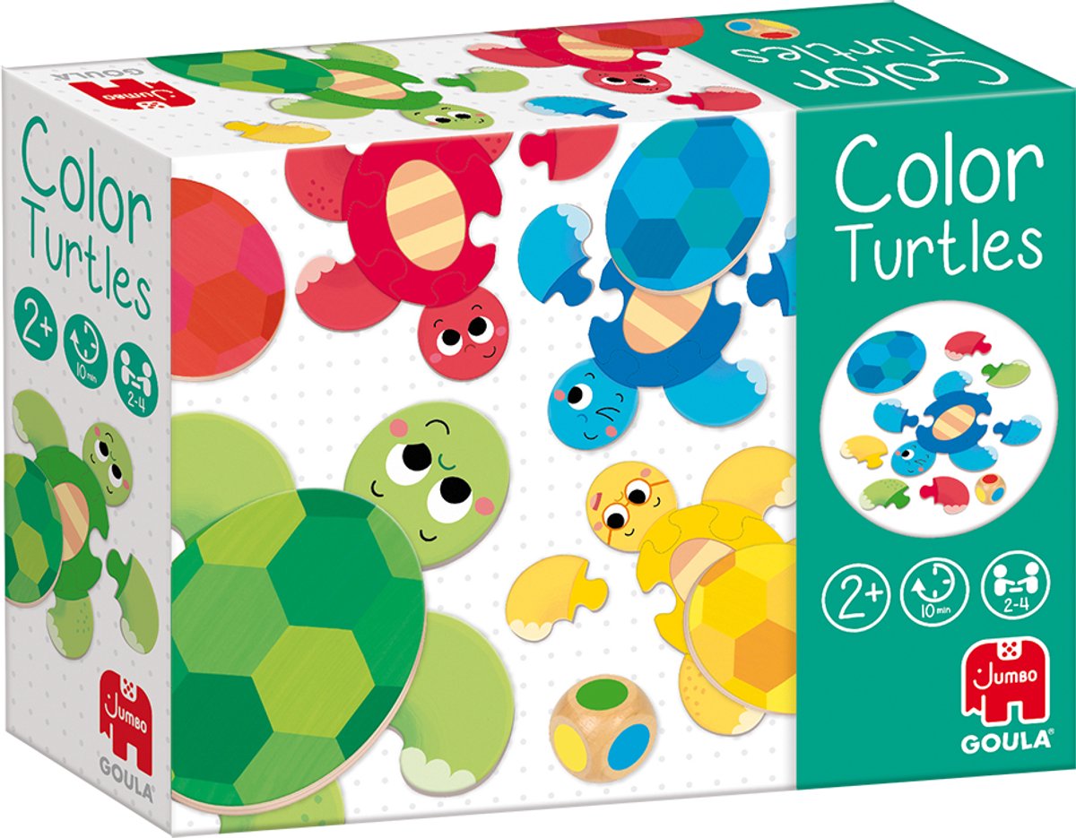 Goula jumbo - - color turtles - educatief spel