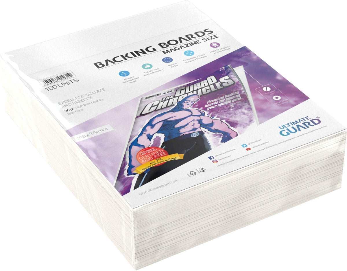 Planches de support de bande dessinée Ultimate Guard (100) - format magazine