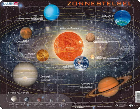 Selecta Larsen puzzle le système solaire, 70 pcs.