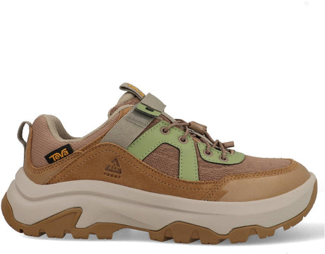 Chaussures de randonnée femme Teva w hurricane daybreaker rp - marron - vert