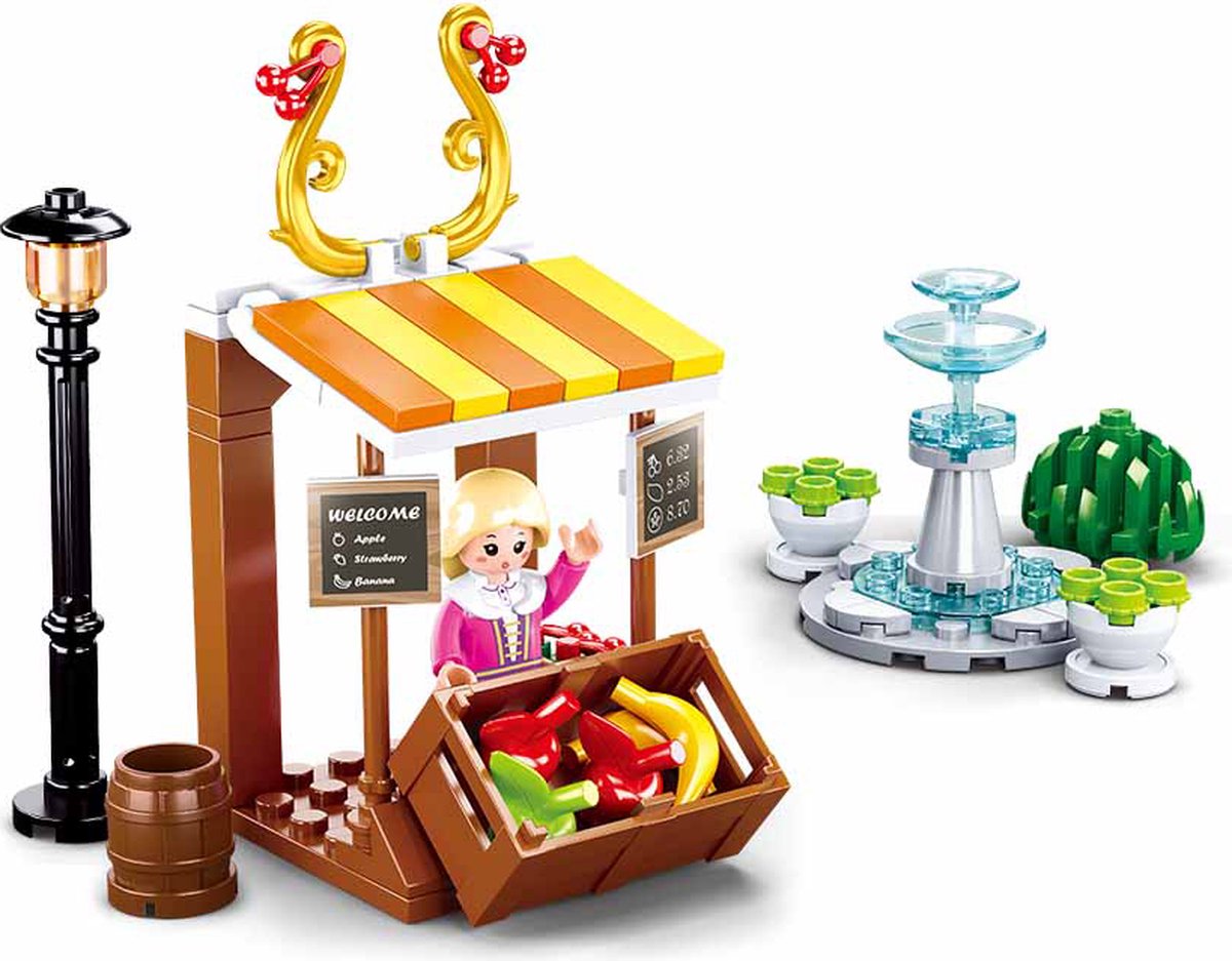 Étal de fruits de rêve pour fille Sluban (m38-b0870)