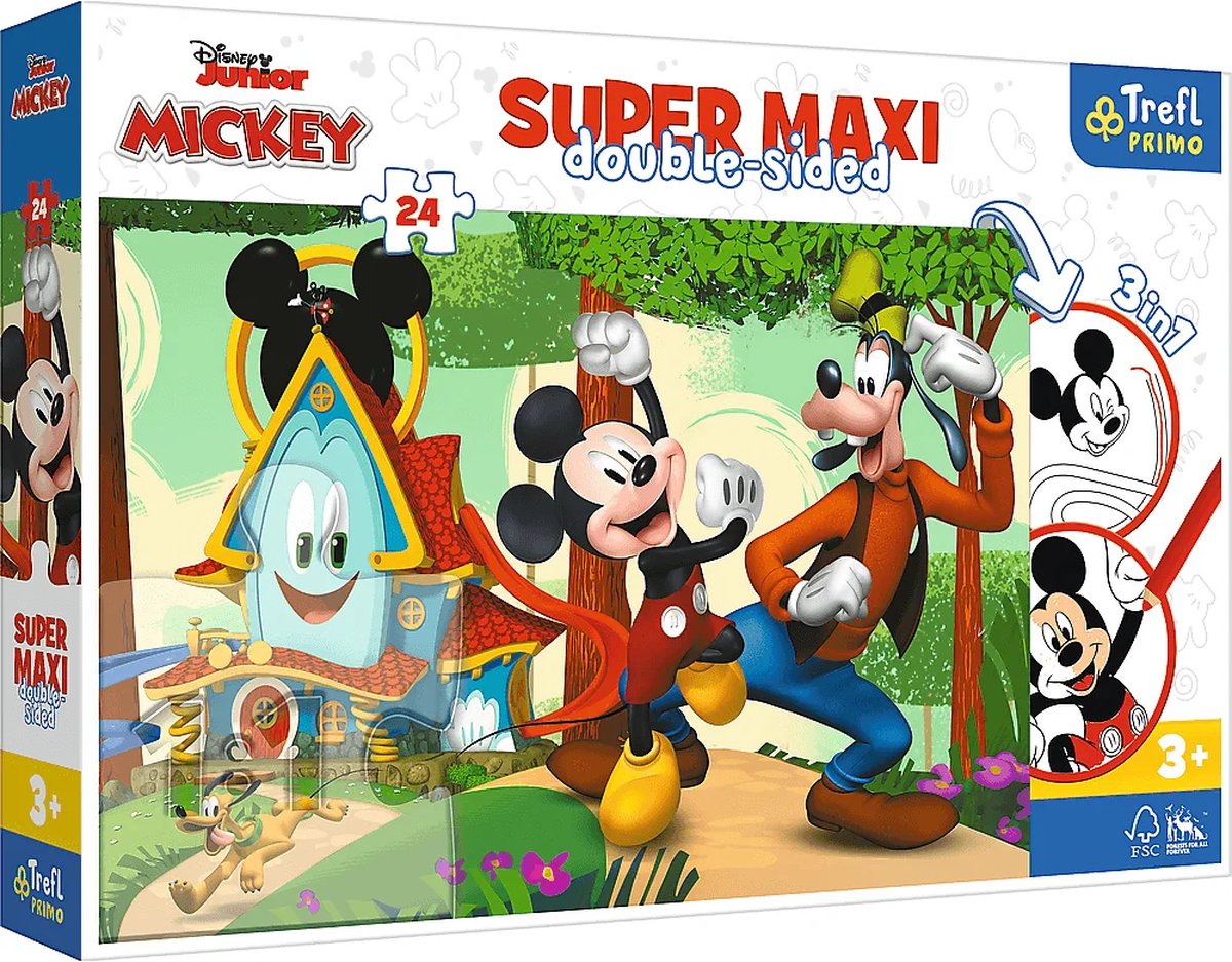 Trefl Puzzle Mickey Mouse - 24 pièces - à partir de 3 ans