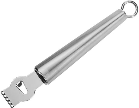 Zesteur de citron Westmark avec couteau cannelé, longueur : 17,5 cm, acier inoxydable, gloire, argent, 18302270