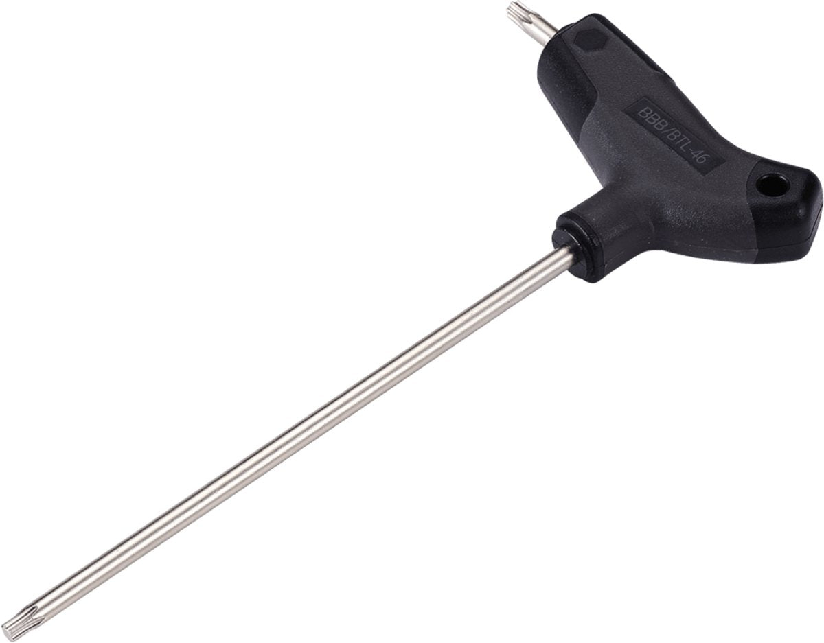Bbb cycling torx-t t25 - torx sleutel met t-hendel - professioneel fietsgereedschap - industrieel staal - btl-46