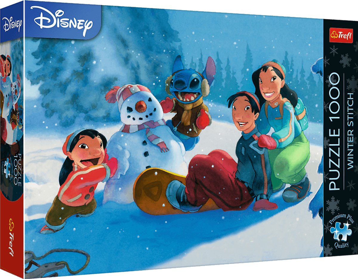 Puzzle Trefl 1000 pièces - morceaux de clubs de point de Noël