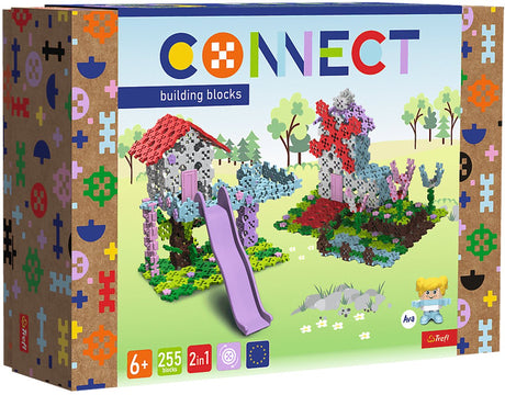 Trefl set de construction cabane dans les arbres moulin à vent FSC mix 70 % jouets durables.