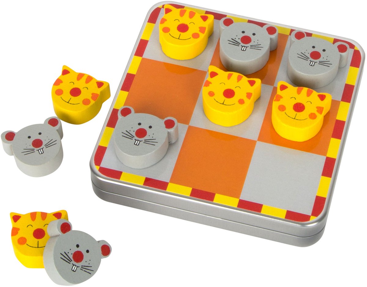 Small foot - jeu de tic tac toe du chat et de la souris