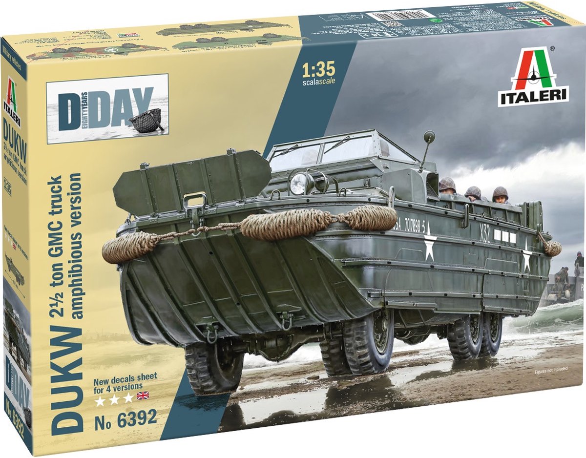 Camion amphibie Italeri dukw