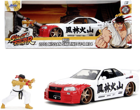 Jada Toys - Street Fighter - Nissan Skyline RTM - à partir de 8 ans - 1:24