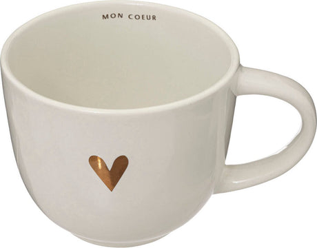Grande tasse à thé fleurie Secret de gourmet, 480 ml