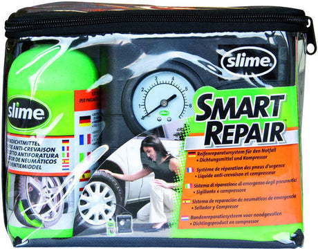 Kit de réparation d'urgence pour crevaison Slime Smart Repair