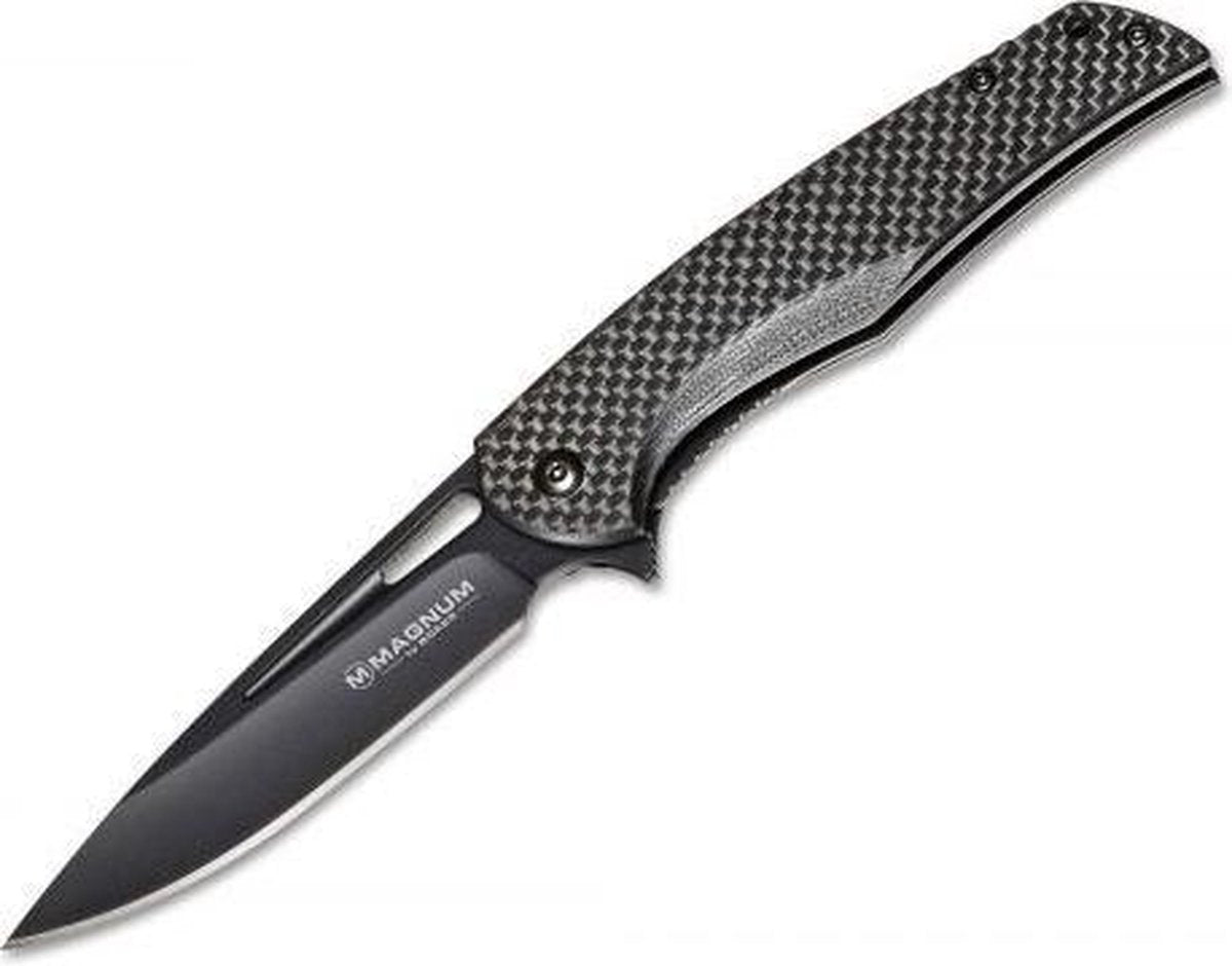 Magnum by boker black carbon magnum boker - couteau de poche pliant