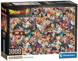 Clementoni puzzle impossible dragonball - 1000 pcs.