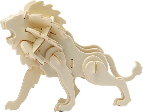Creativ company Puzzle 3D, lion, dimensions 18,5x7x7,3, 1 pièce