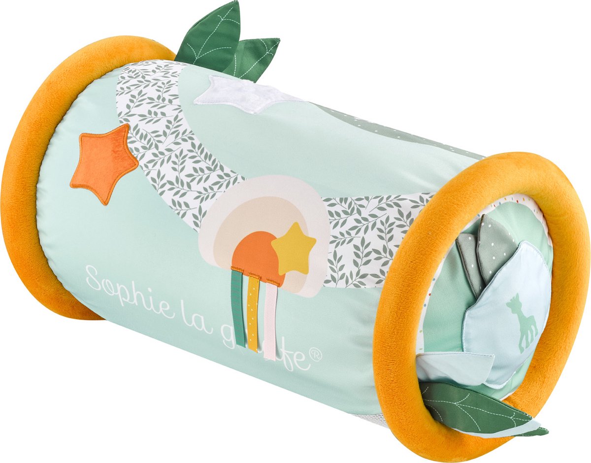 Sophie la girafe rollin' play role - rôle rampant - jouet bébé - cadeau maternité - cadeau baby shower - à partir de 6 mois - 42 x 24 x 24 cm - housse en tissu